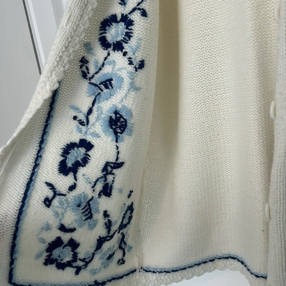 Vintage white sweater - Picture 4 of 7